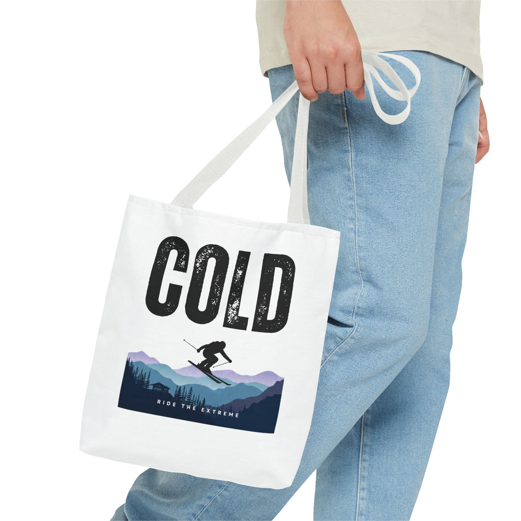 Cold Peaks vintage Tote Bag (AOP)