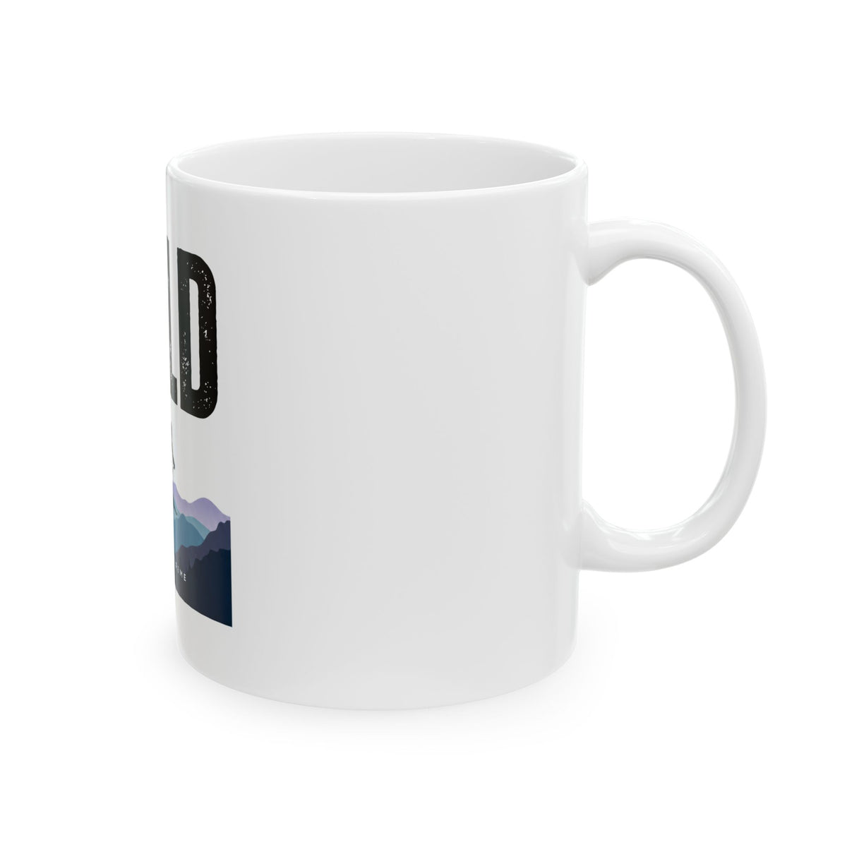 Cold Peaks Vintage Ceramic Mug
