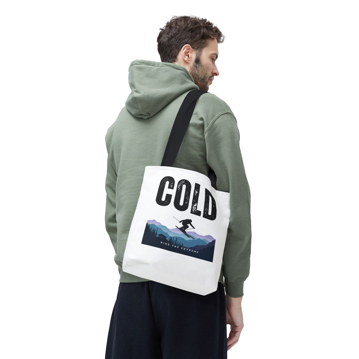 Cold Peaks vintage Tote Bag (AOP)