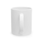 Cold Ski Mountains Mug | Skier Silhouette, Winter Adventure Ceramic Mug