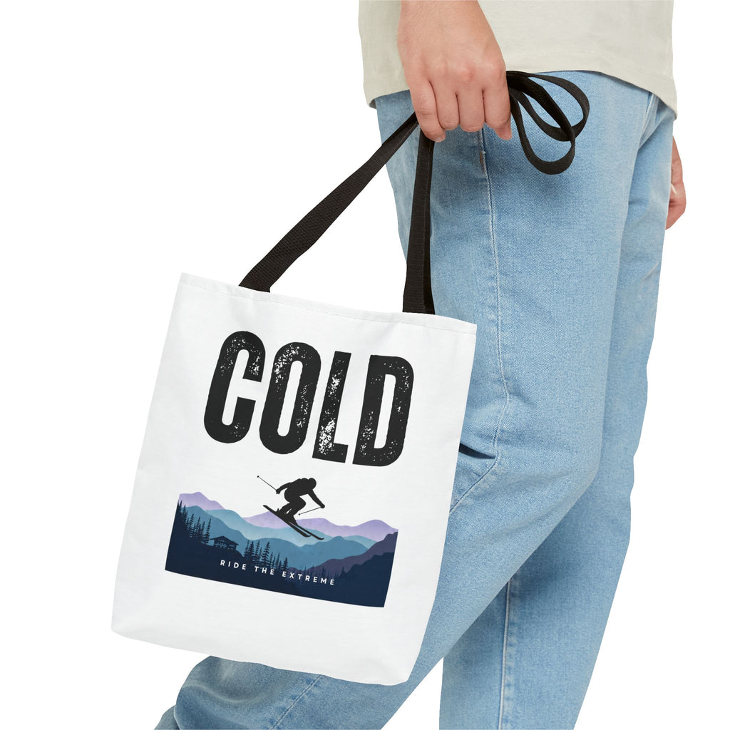 Cold Peaks vintage Tote Bag (AOP)