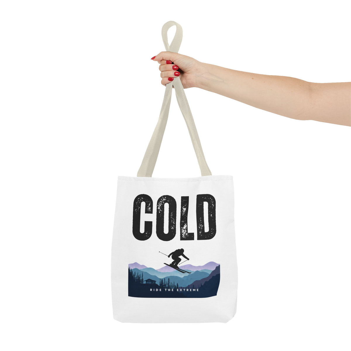 Cold Peaks vintage Tote Bag (AOP)