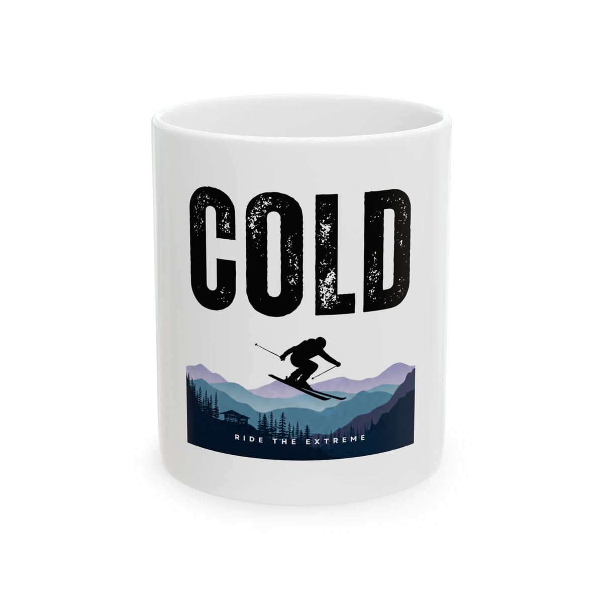 Cold Peaks Vintage Ceramic Mug