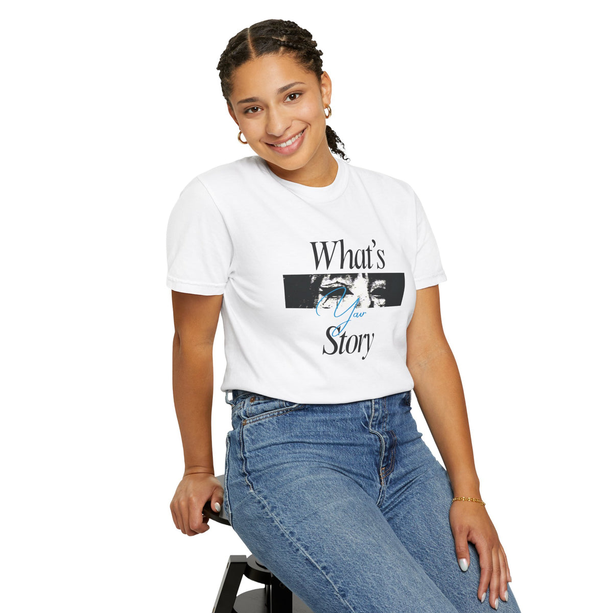 What's Your Story Graphic T-Shirt