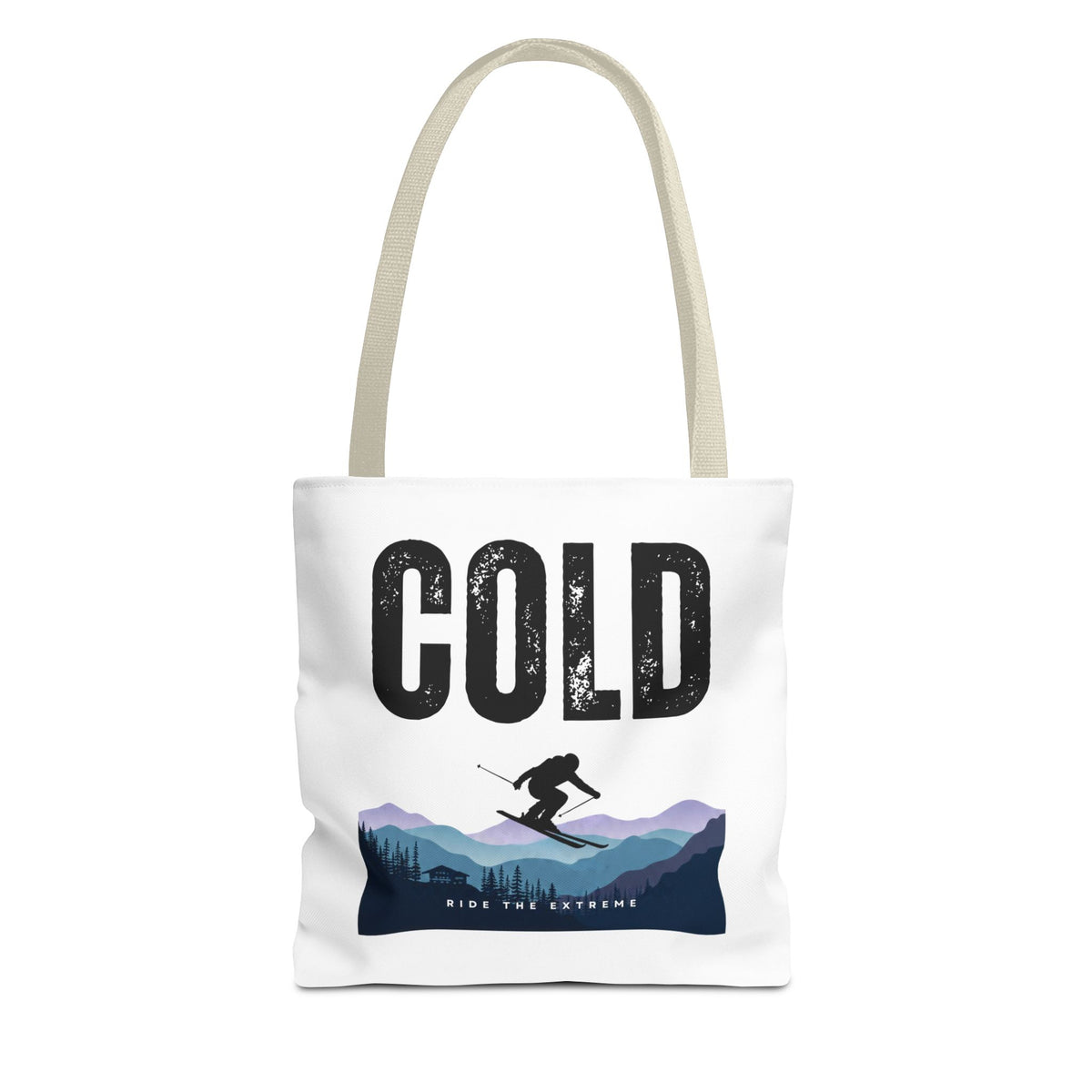 Cold Peaks vintage Tote Bag (AOP)