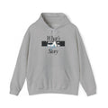 What's My Story Hoodie — Inspirational Minimalist Graphic Sweatshirt