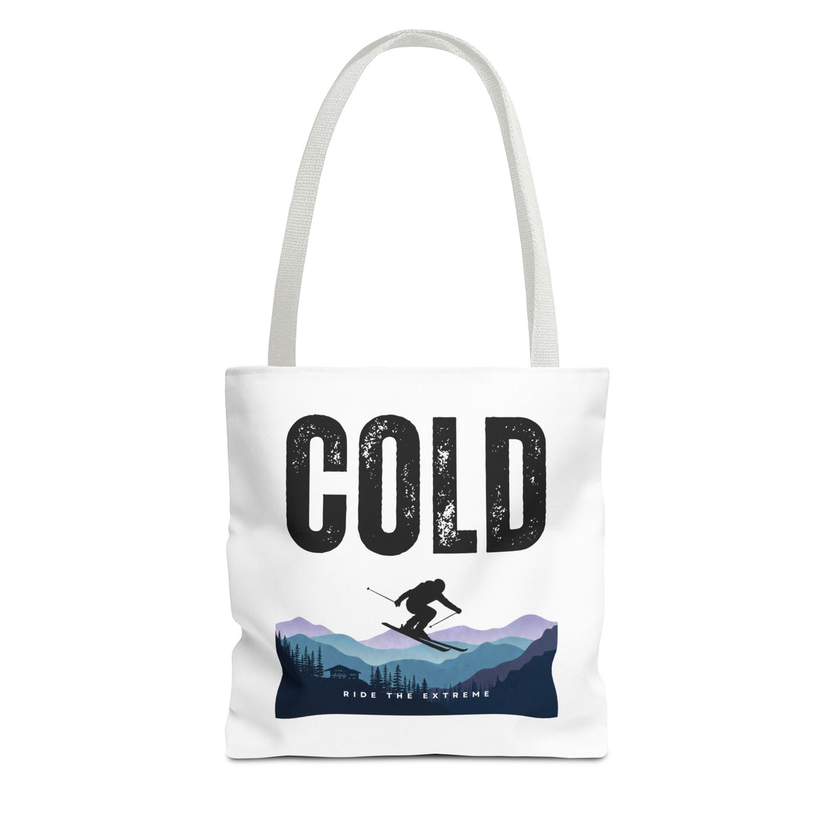 Cold Peaks vintage Tote Bag (AOP)