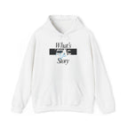 What's My Story Hoodie — Inspirational Minimalist Graphic Sweatshirt