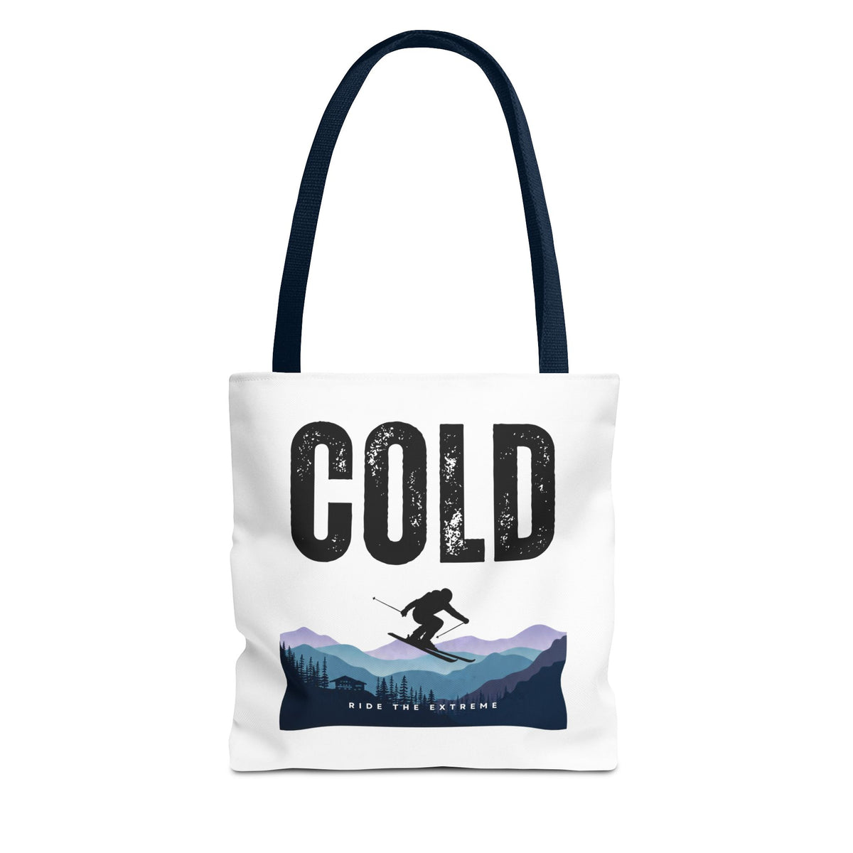 Cold Peaks vintage Tote Bag (AOP)